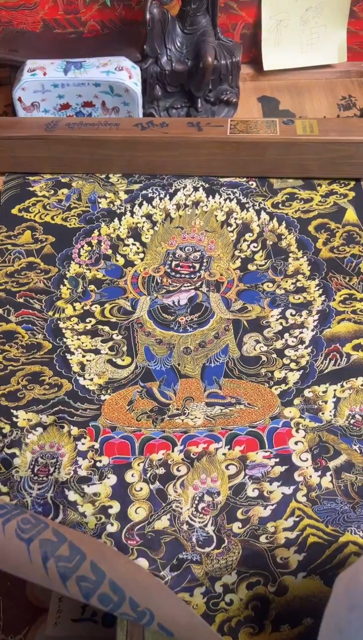 卷轴画卷轴画奥奥的唐卡