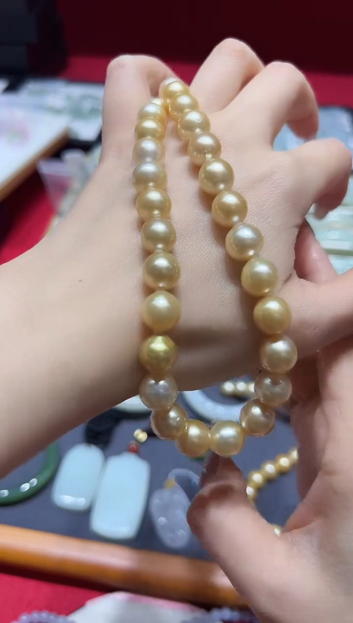 【闪购商品】海水珍珠颈饰银S925镶嵌v0417