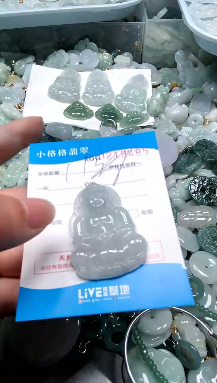 【闪购商品】翡翠颈饰未镶嵌闪购商品0219485