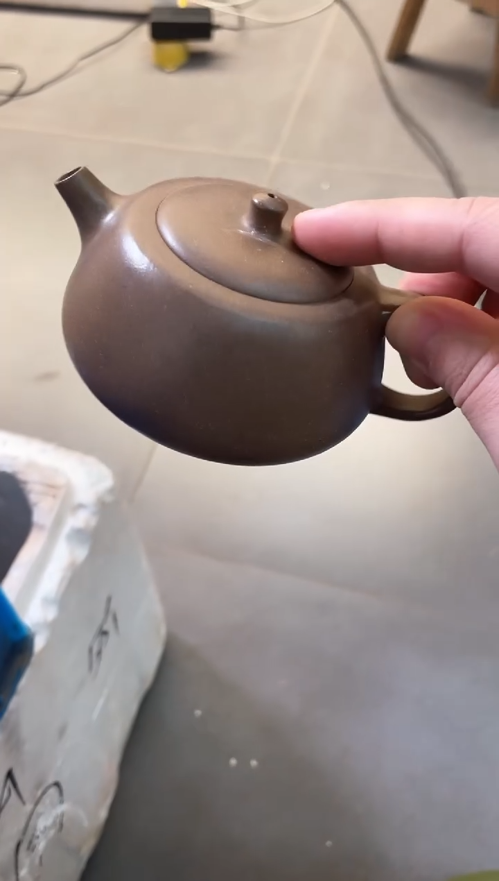 【闪购商品】紫砂茶壶光素扁壶