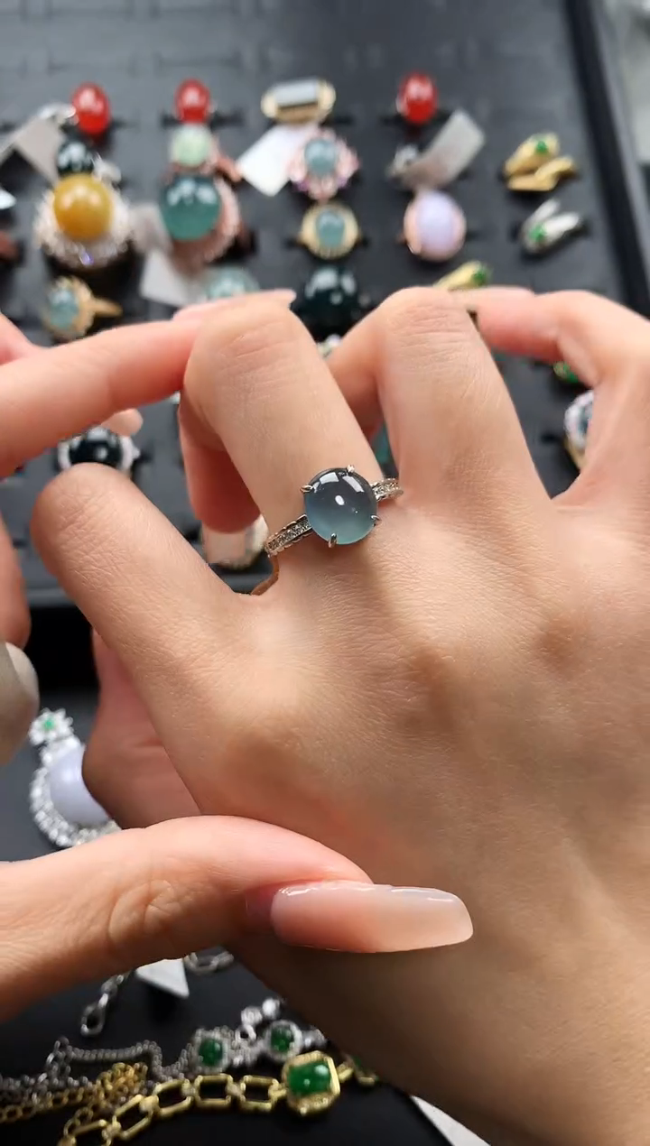 【闪购商品】翡翠戒指未镶嵌47457657