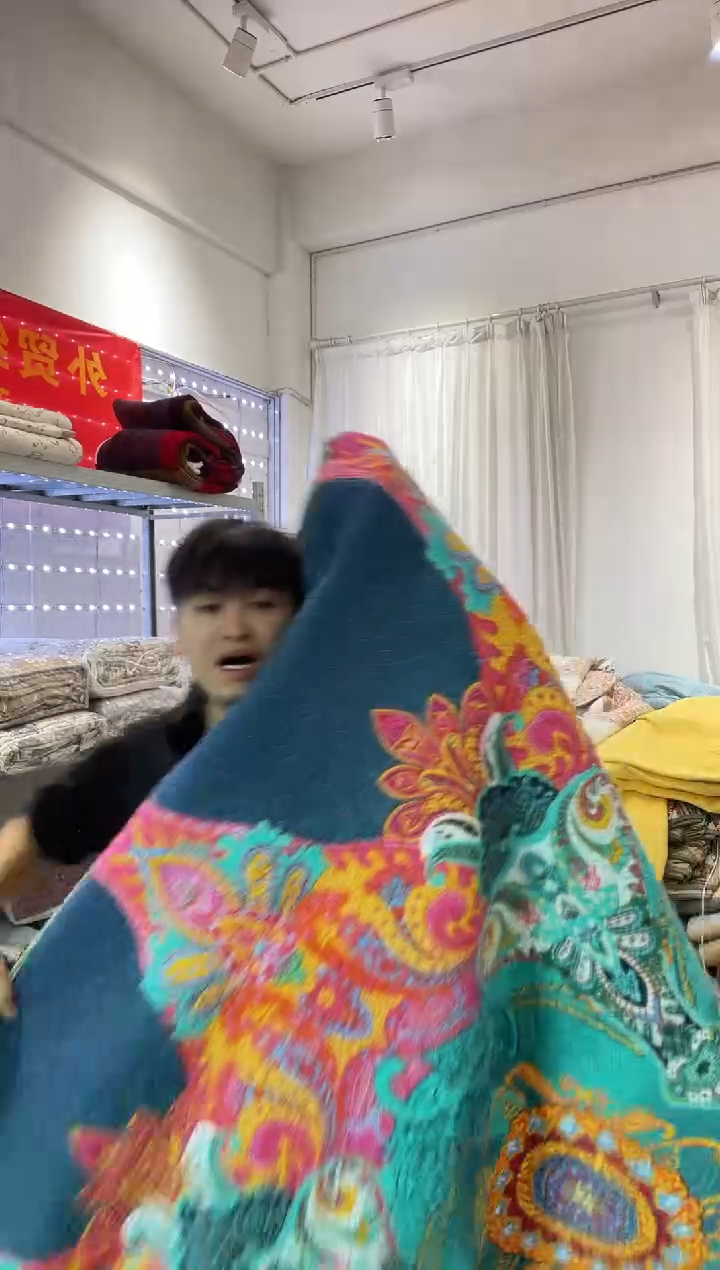 棉200*220纯棉床盖52号微瑕