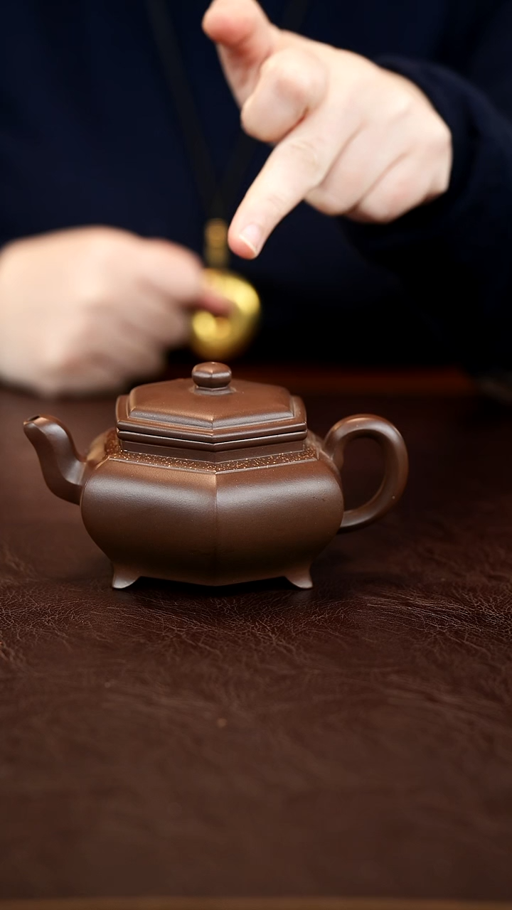 茶壶紫砂六方宣炉