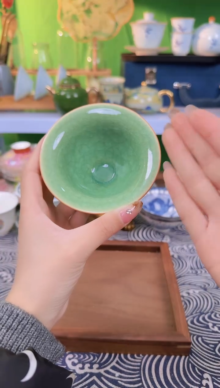 【闪购商品】洛丰奇茶具坊（斗笠杯）