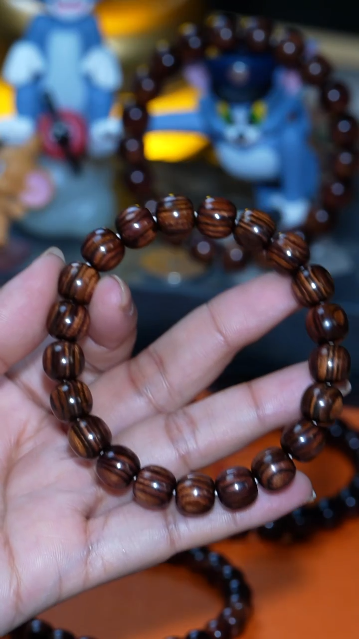 手串/手链黄花梨/降香黄檀【MOYU】海南黄花梨 10*10.5文玩潮款手串