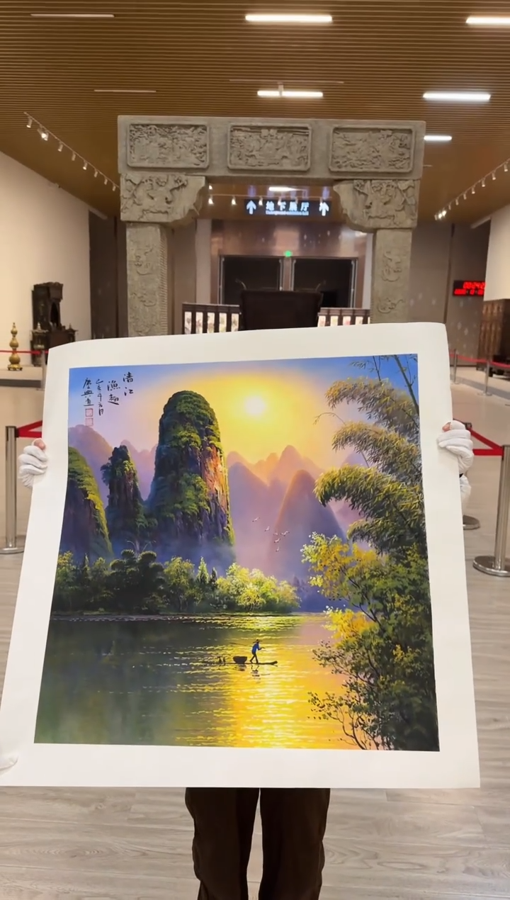 国画49赵隆轩美术馆李庆兴老师作品