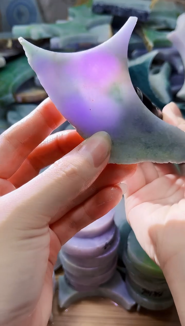 颈饰未镶嵌翡翠天然翡翠A货494