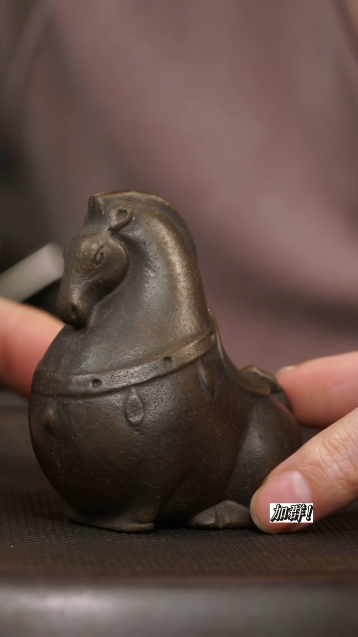 茶壶紫砂紫砂茶宠唐马