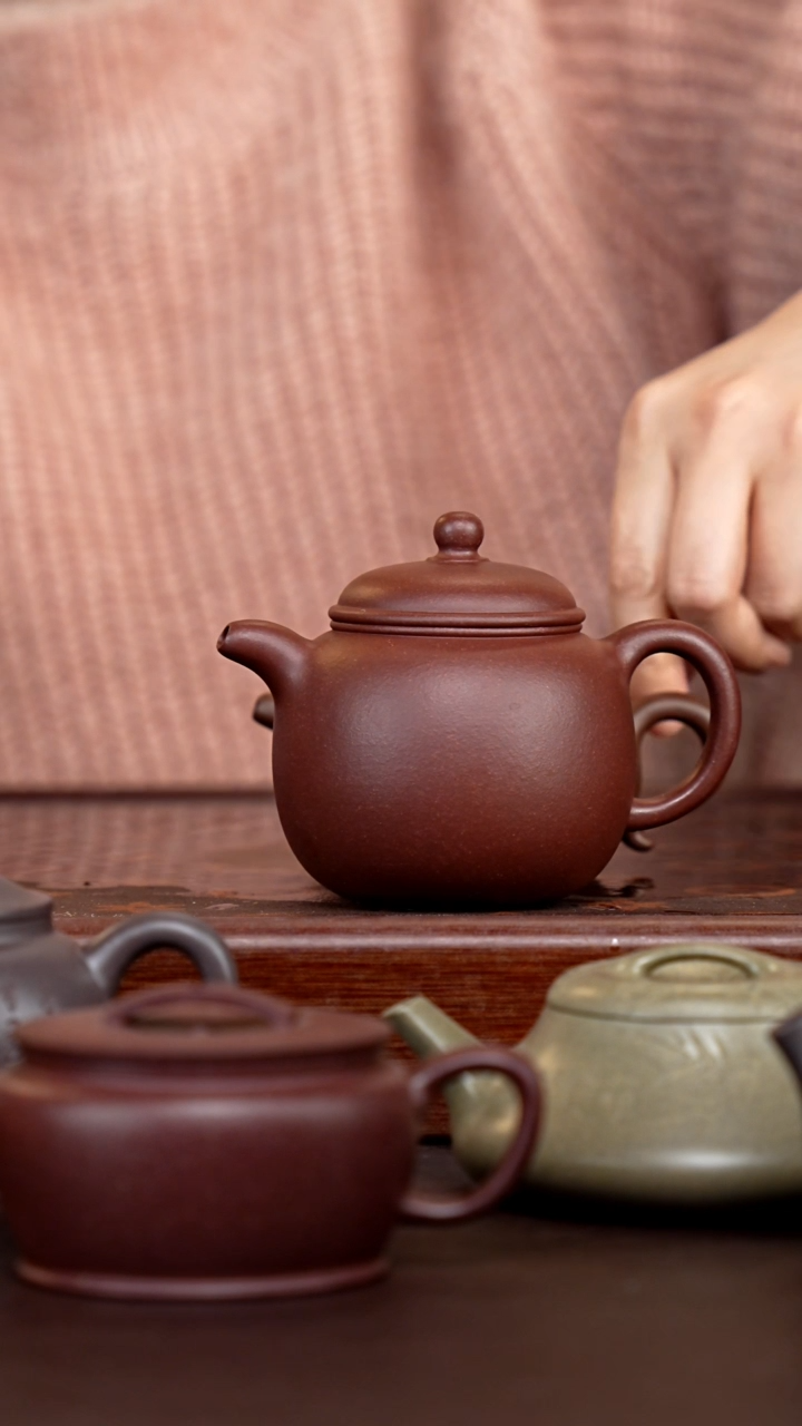 茶壶紫砂二号井紫泥匏尊