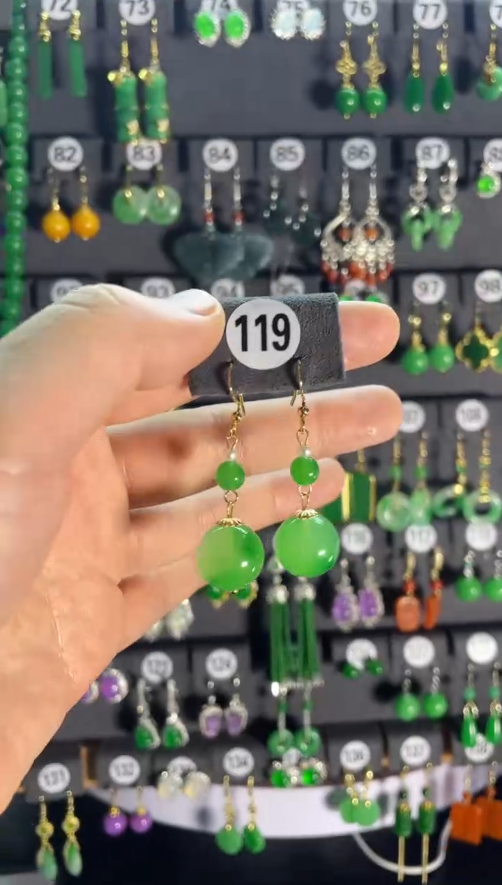 【闪购商品】翡翠颈饰银S925镶嵌119.....