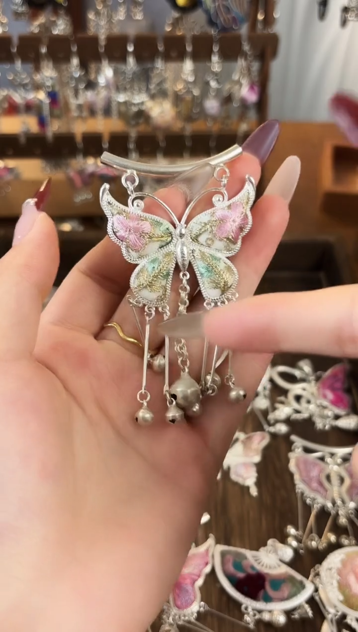 织绣织绣彩云南阁老绣饰品005