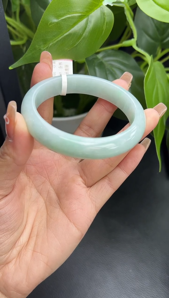 【闪购商品】翡翠手镯未镶嵌V761 手镯 55-56圈