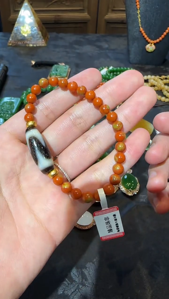 【闪购商品】南红玛瑙手串未镶嵌1