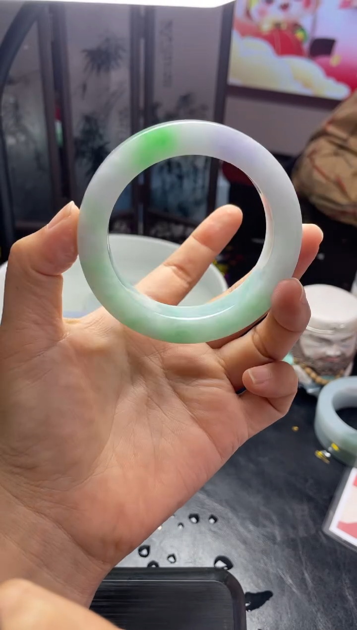 【闪购商品】定制翡翠手镯未镶嵌手镯ZML/DZS