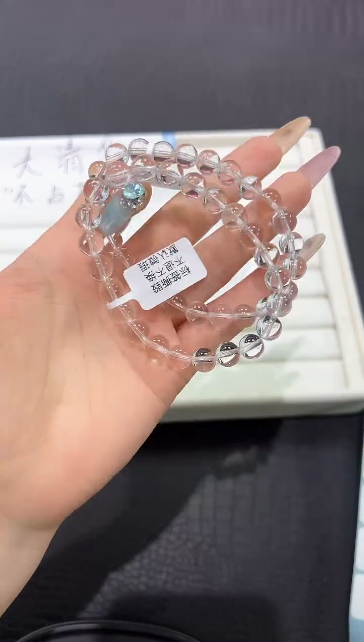 未镶嵌手串水晶56i多样性发其一【1条】默认微瑕
