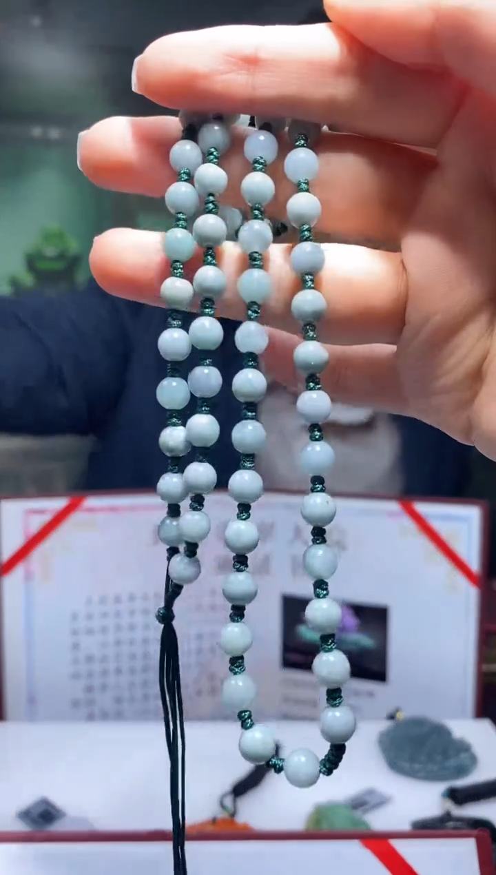 未镶嵌定制翡翠KK翡翠毛货吊坠-6