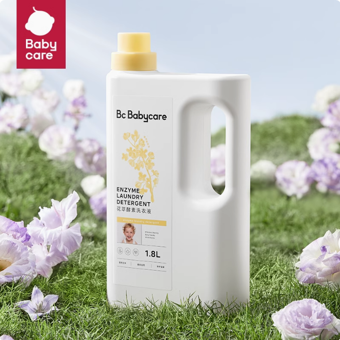 Babycare花萃酵素洗衣液1.8L【刮码发货】