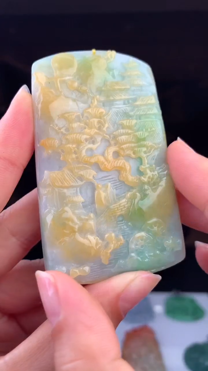 【闪购商品】定制翡翠未镶嵌天然A货翡翠（拍一发一)