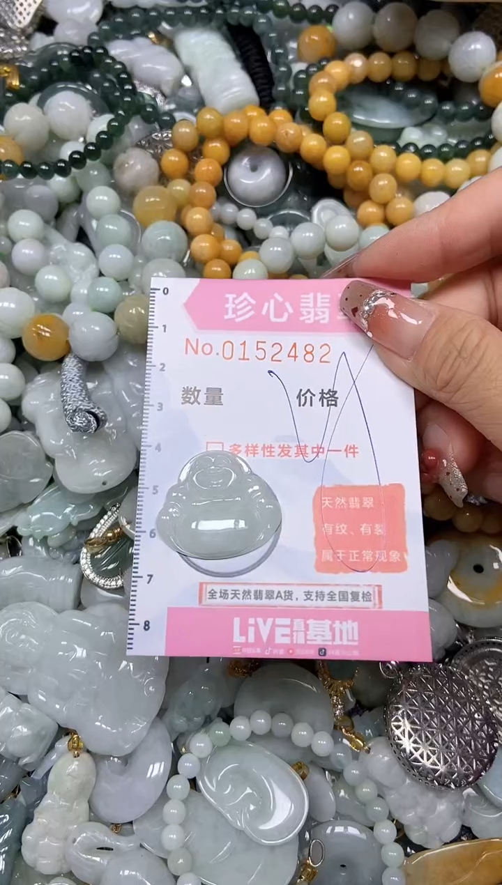 【闪购商品】翡翠颈饰未镶嵌闪购链接0152482