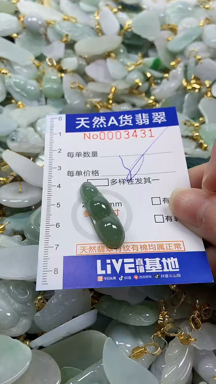 颈饰未镶嵌翡翠纯天然a货翡翠