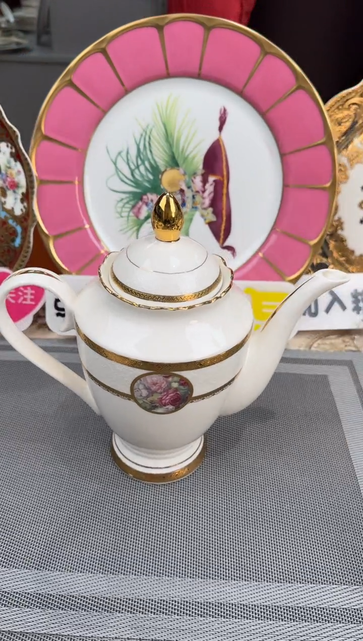 【闪购商品】瓷片茶壶1个  套装福利