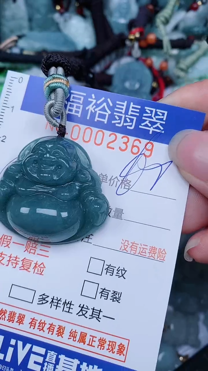 翡翠未镶嵌颈饰...0002369