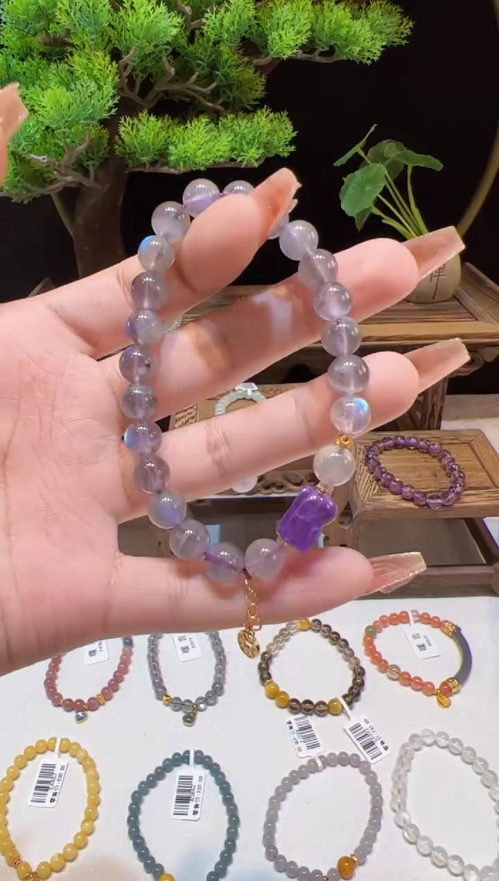 手串未镶嵌长石@@手饰