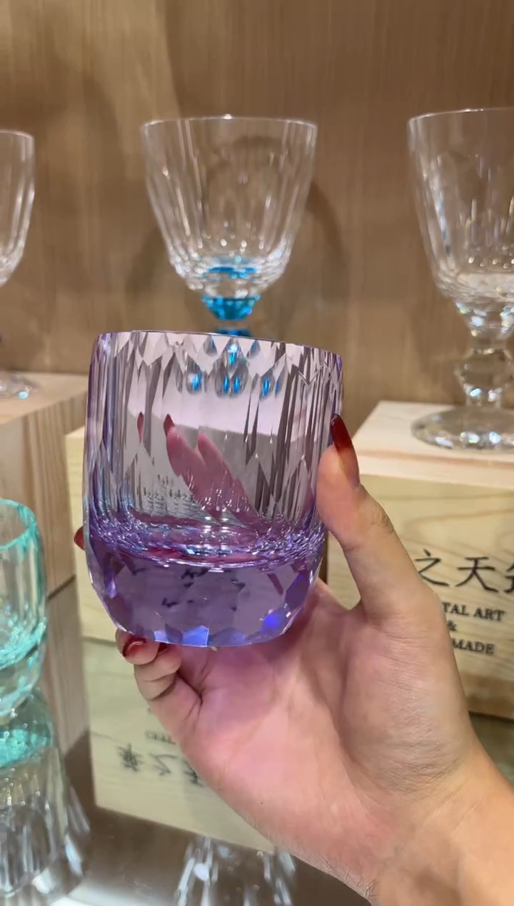 直播间活动钻杯紫色
