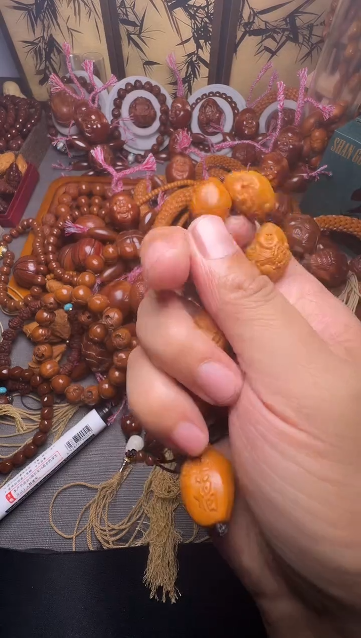 手串橄榄核物*?一串的