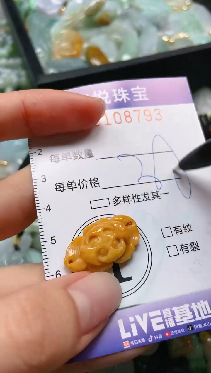 【闪购商品】翡翠颈饰未镶嵌闪购0108793