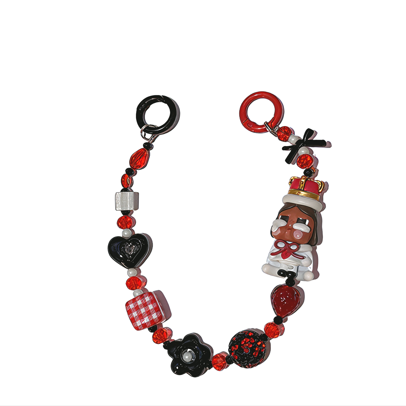 正版授权可爱单扣蓝胖子链条挂绳手机链