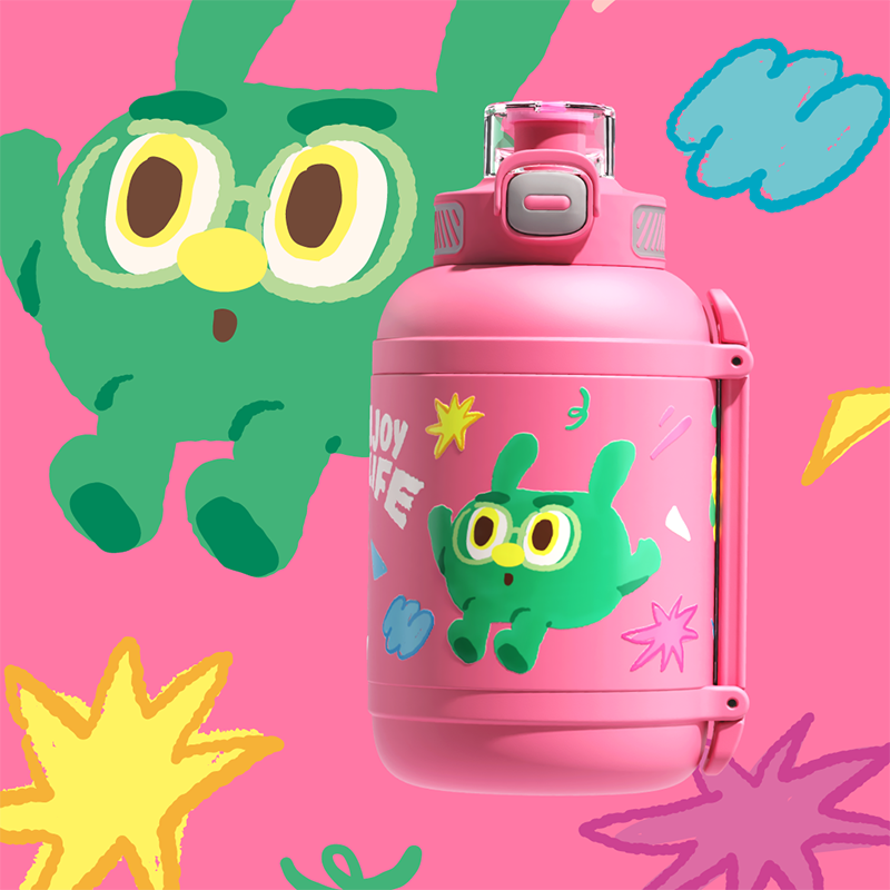 达播专属·大容量保温水壶户外出行运动水杯吨吨桶