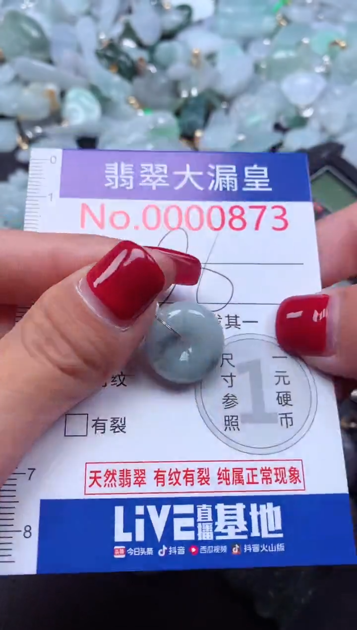 颈饰未镶嵌翡翠873