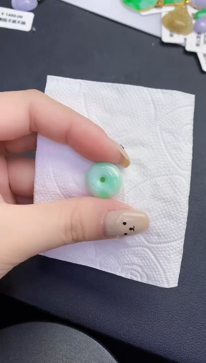 颈饰未镶嵌翡翠缅甸天然翡翠a货