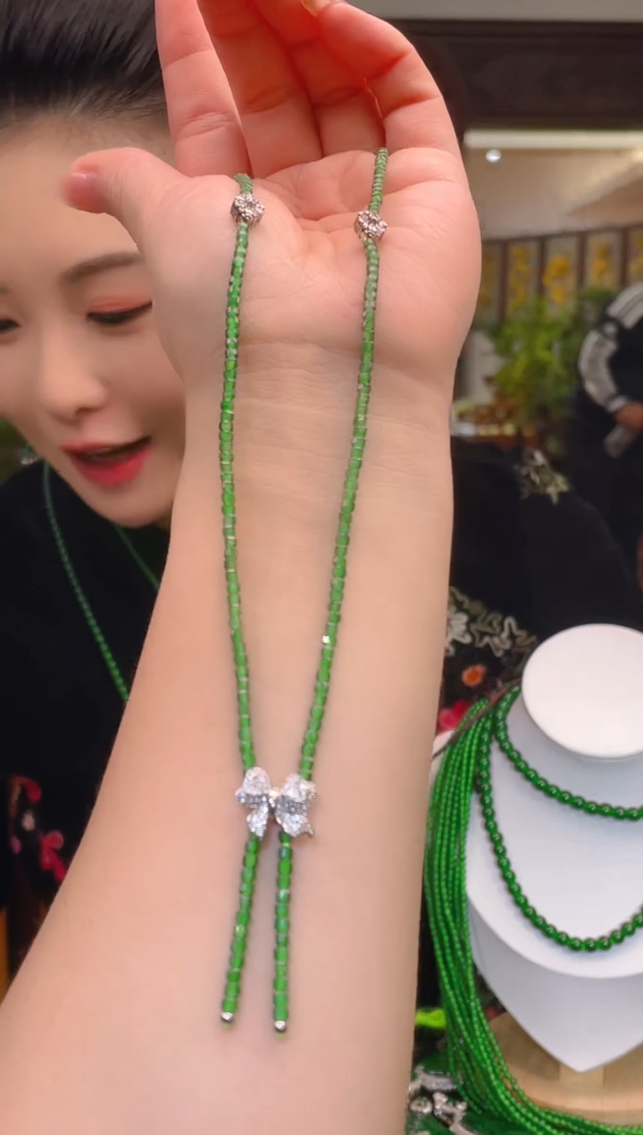 【闪购商品】翡翠项链未镶嵌多样性发其一