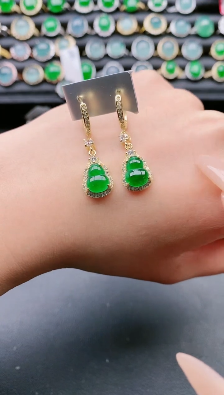 【闪购商品】翡翠戒指银S925镶嵌111111