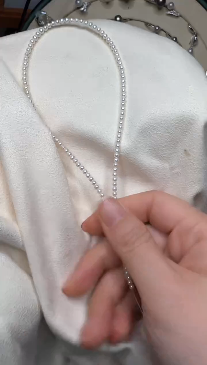 【闪购商品】淡水珍珠颈饰银S925镶嵌定向蝴蝶2单99