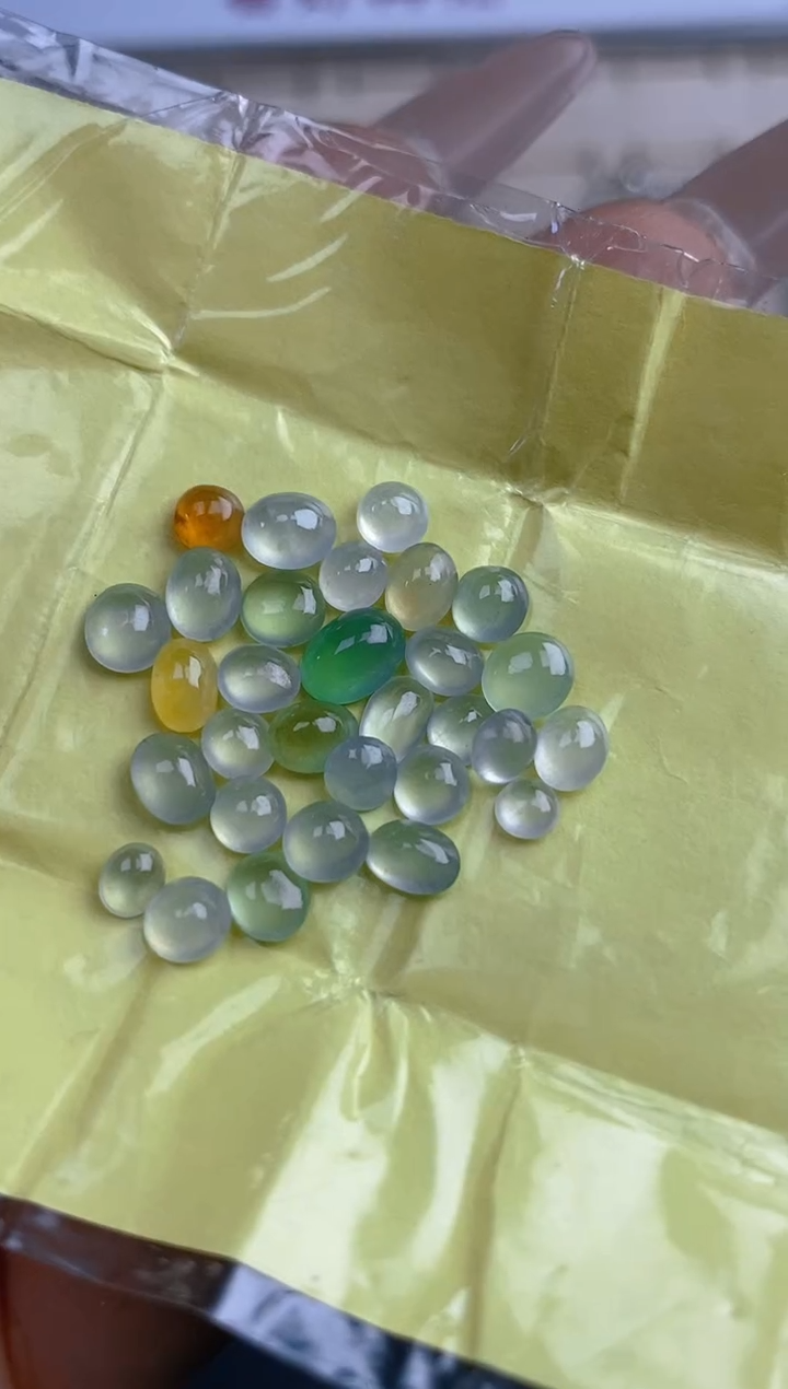 【闪购商品】定制翡翠未镶嵌天然翡翠蛋面146