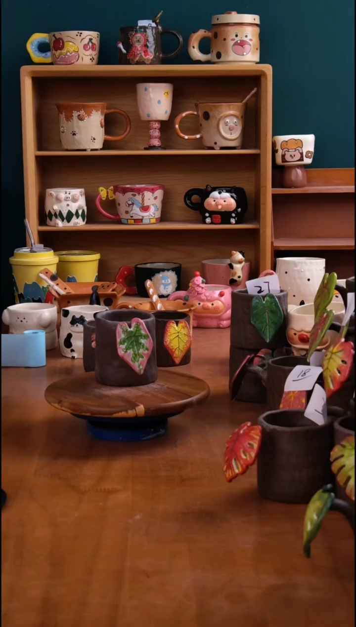 摆件陶景德镇原创手工陶瓷微瑕029