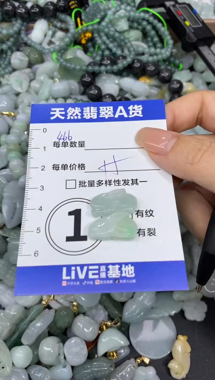 颈饰未镶嵌翡翠天然翡翠A货批量多样性发一件