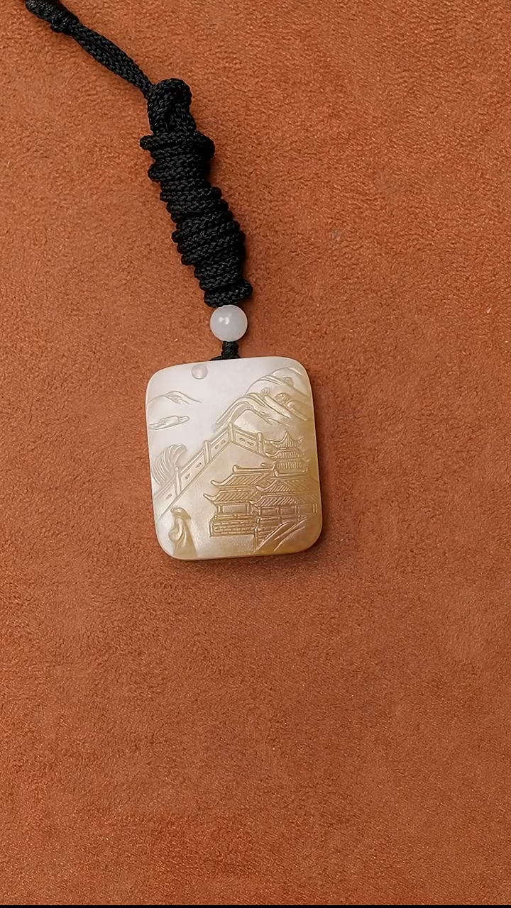 颈饰未镶嵌和田玉0