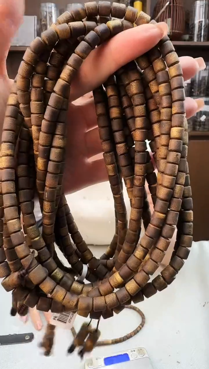 手串沉香0621老乌身沉浮桶珠多圈多样性发一