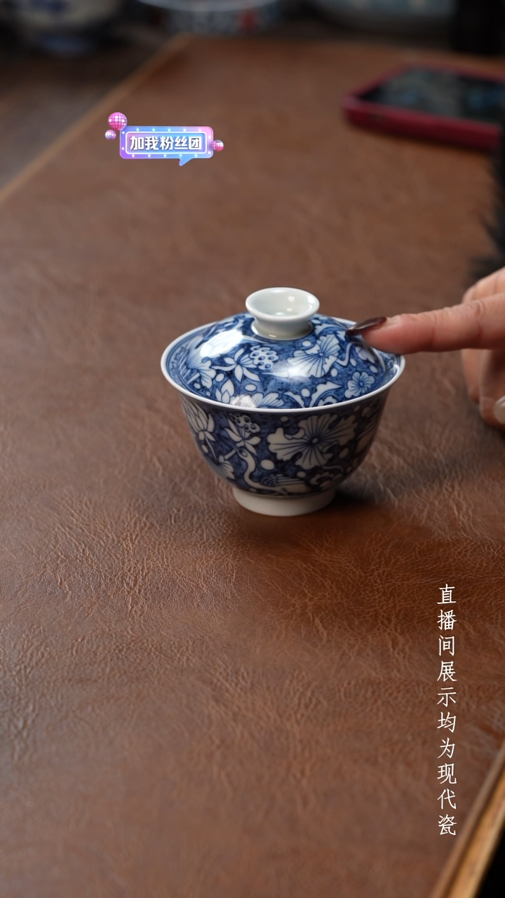 茶器茶器一鹭盖碗