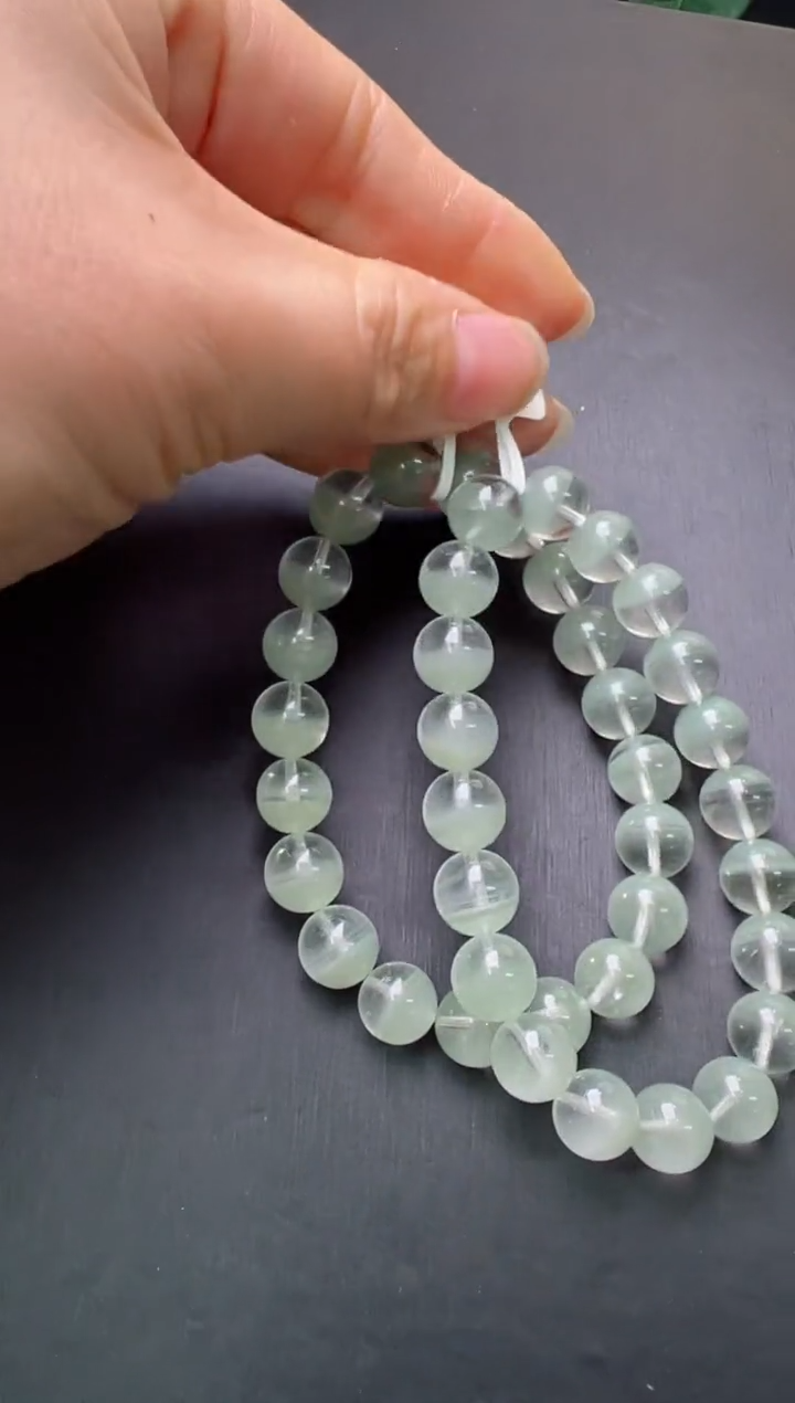 【闪购商品】水晶单圈未镶嵌青幽灵手串10m+多样发一 X26748