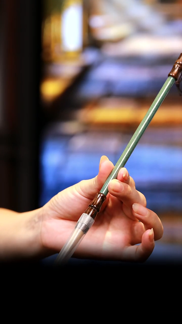 未镶嵌把件翡翠毛笔