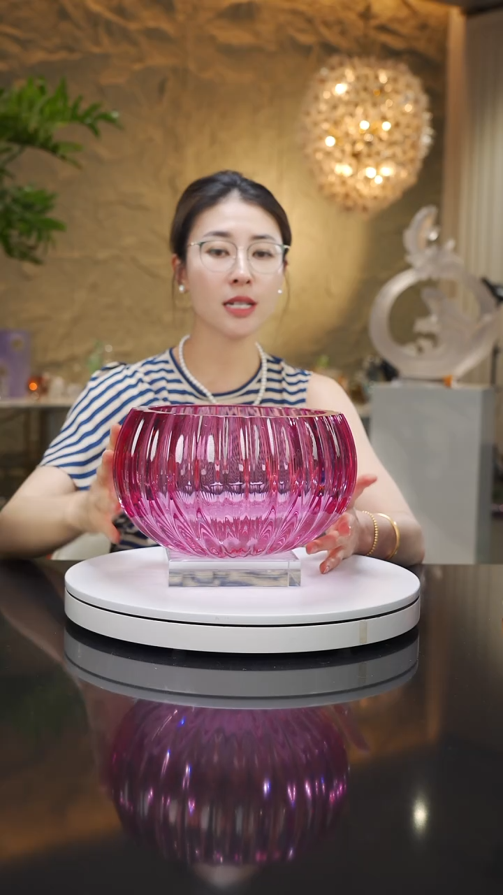 瓷片福利金红果碗