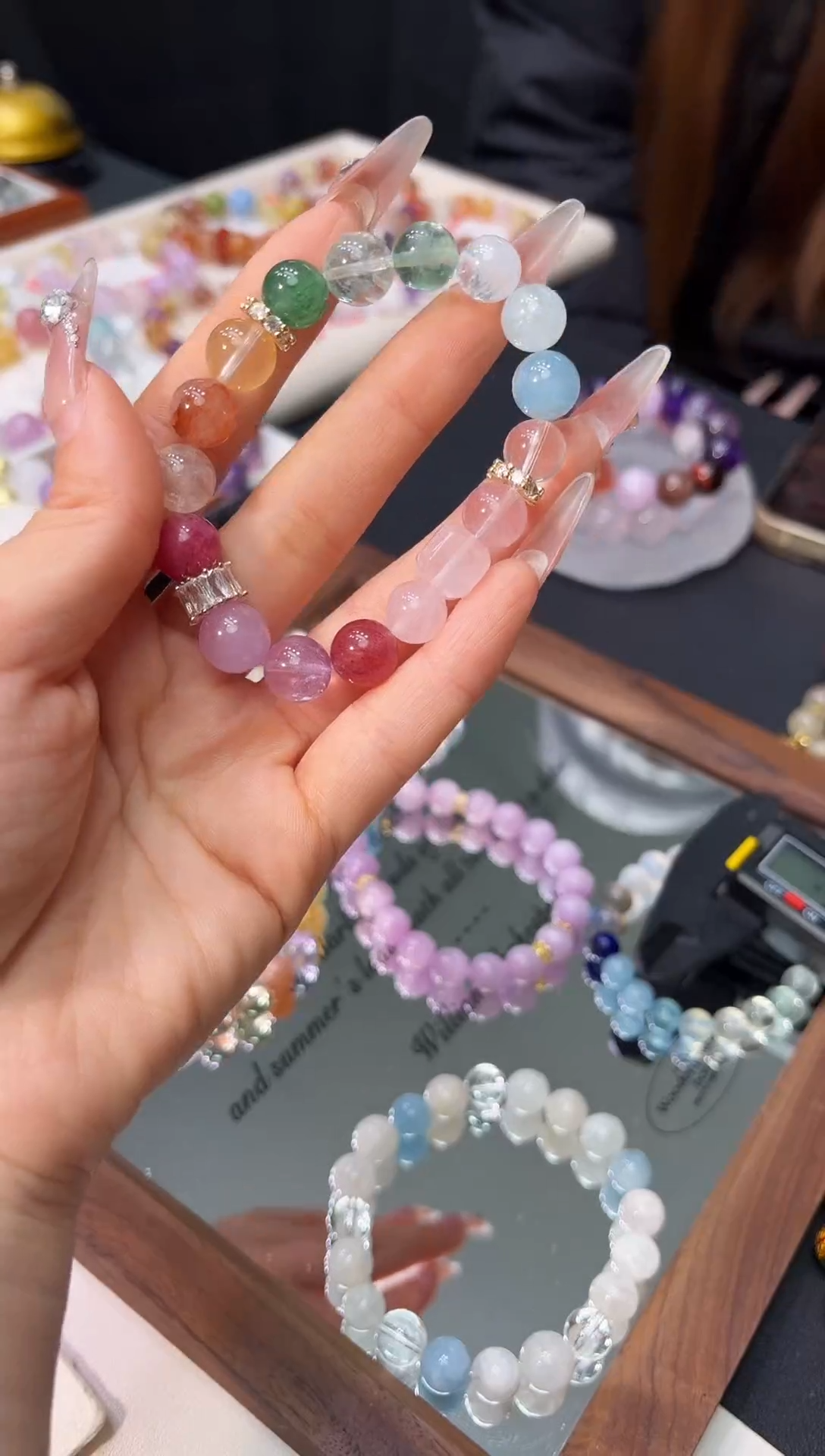 未镶嵌手链水晶手串