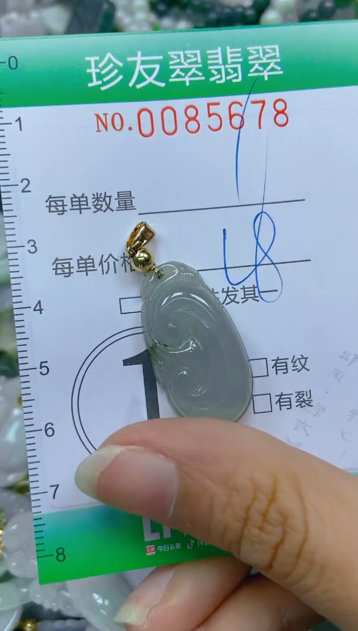 【闪购商品】翡翠颈饰未镶嵌闪购0085678