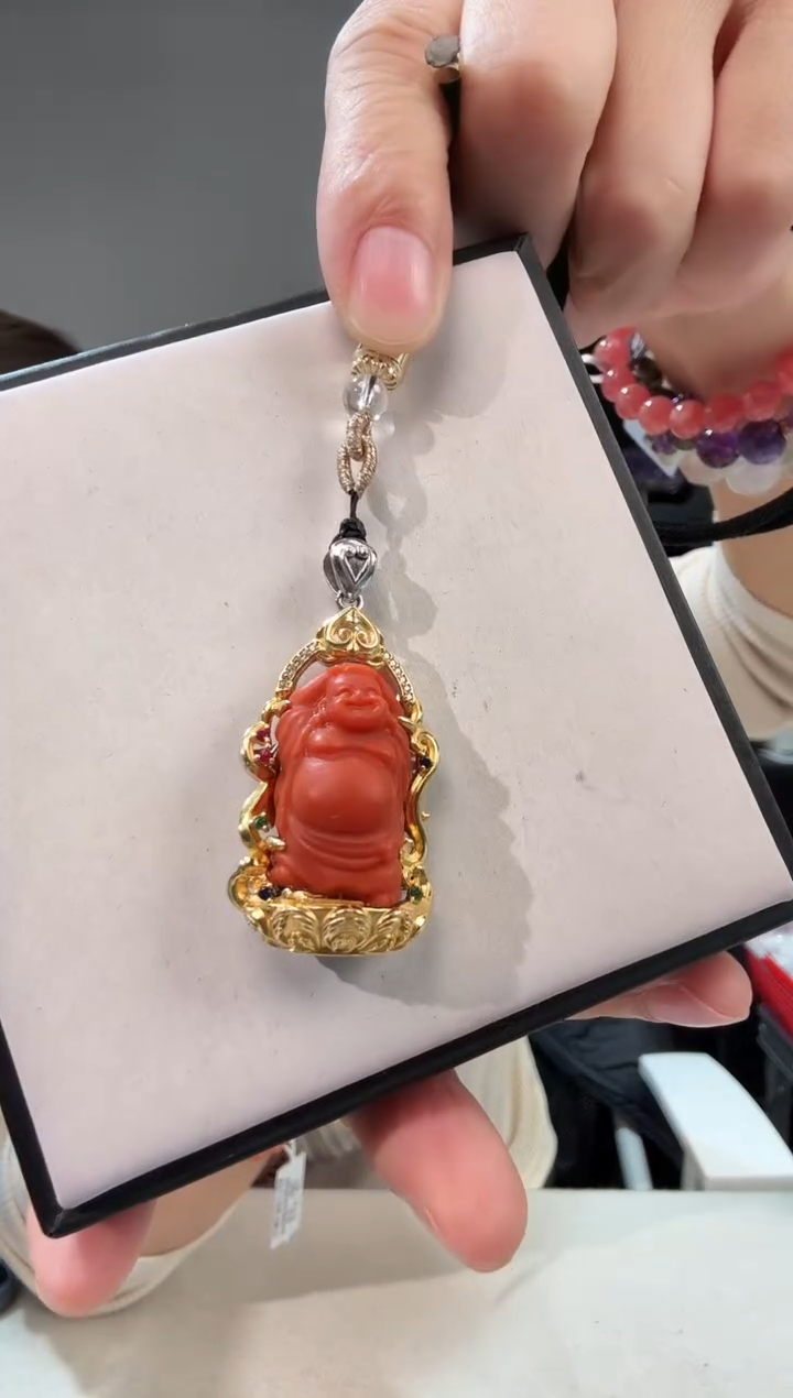 吊坠(赠链)未镶嵌南红玛瑙优8410 
