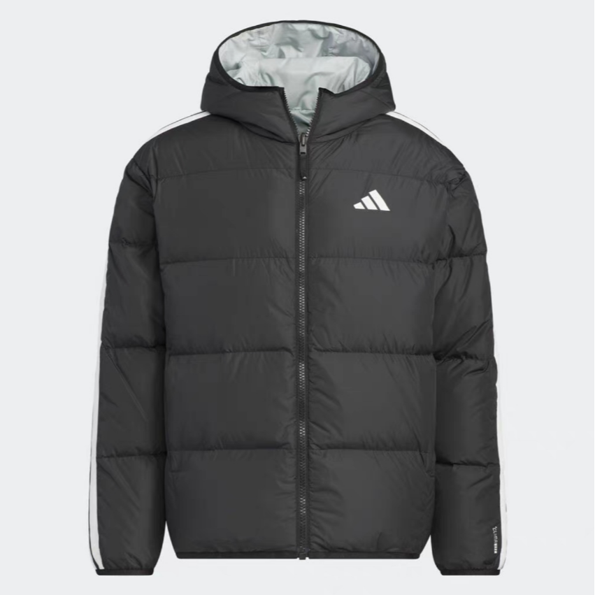 adidas/阿迪达斯男子冬季保暖连帽休闲两面穿外套 KC2490